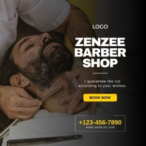 barber shop marketing template 2