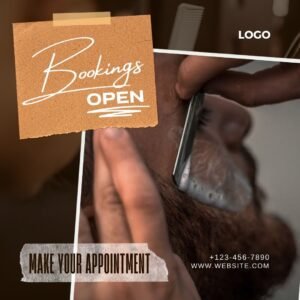 barber shop marketing template 3