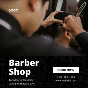 barber shop marketing template 7